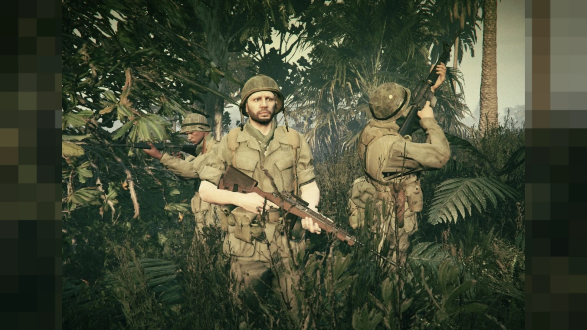 Vietnam War US Army uniform on MP male ped in FiveM — view 2