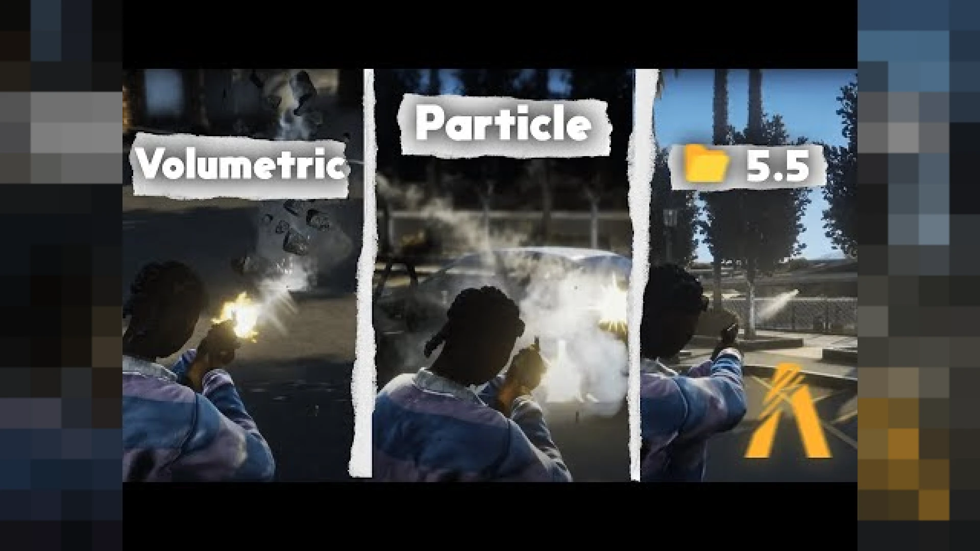 Volumetric Particles effect mod for FiveM