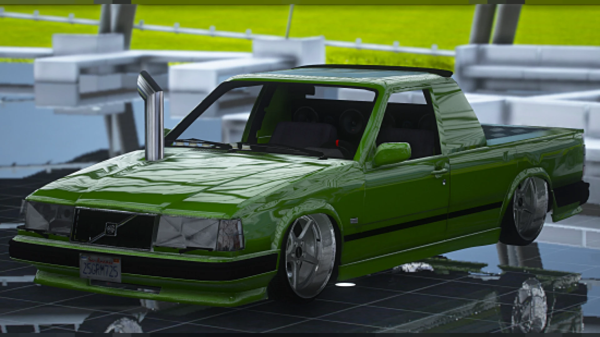 Volvo 945 EPA drift wagon for FiveM
