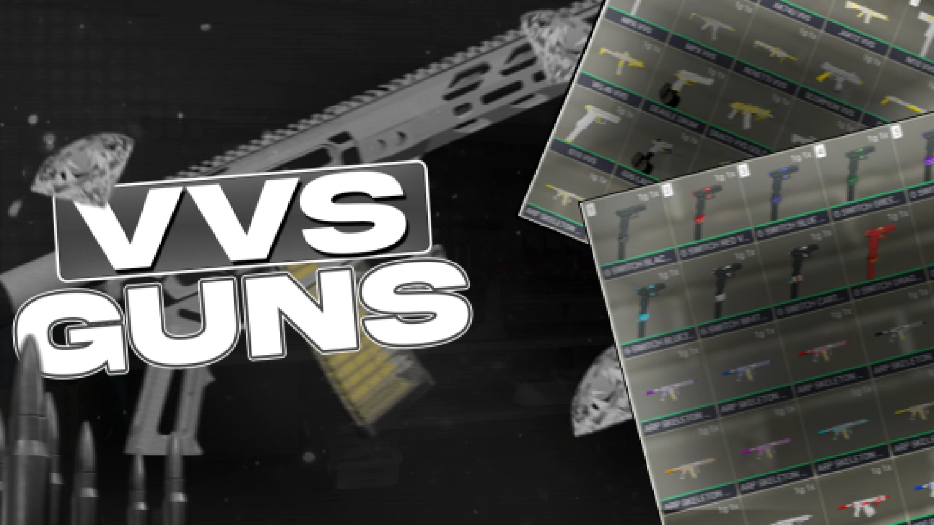 VVS Guns Pack — custom FiveM weapon pack shown in the weapon wheel