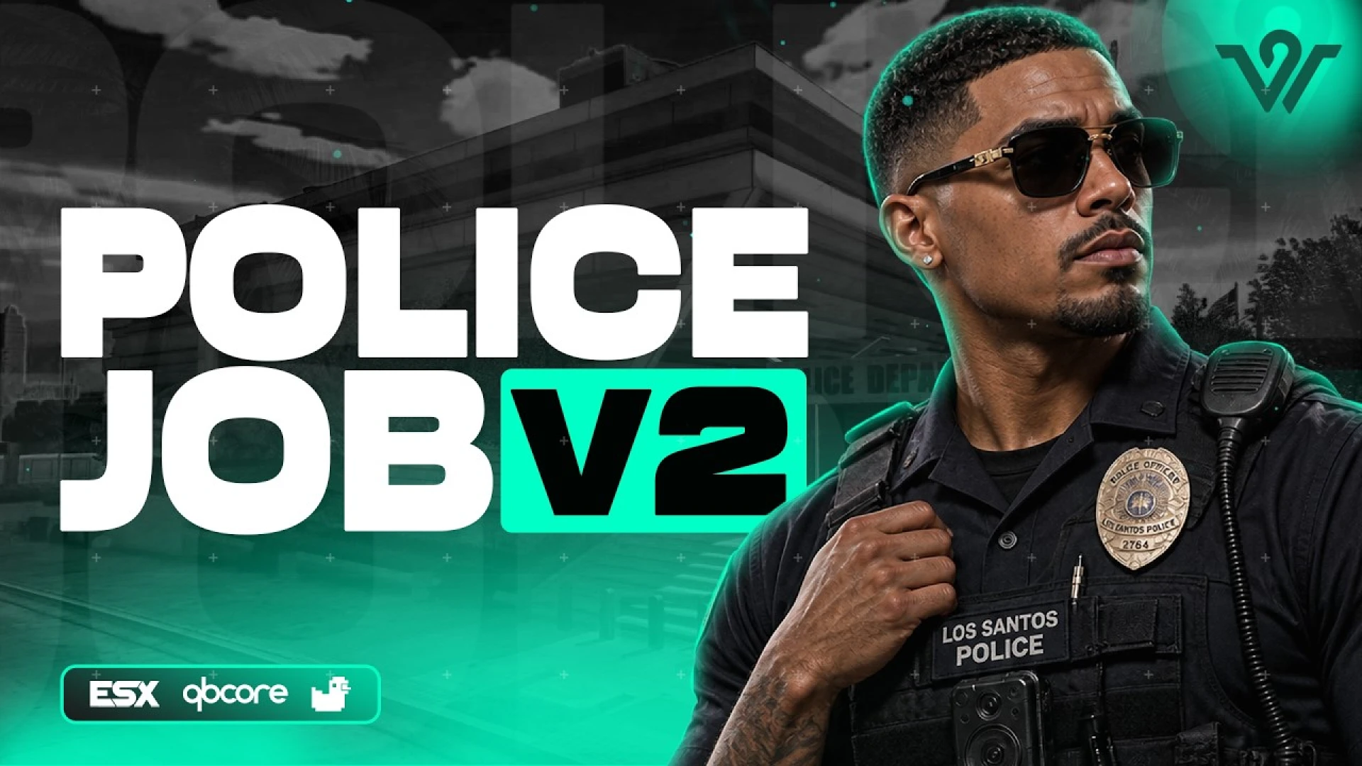 Wasabi Police Job FiveM script — advanced police job with stations, evidence and dispatch for ESX and QBCore
