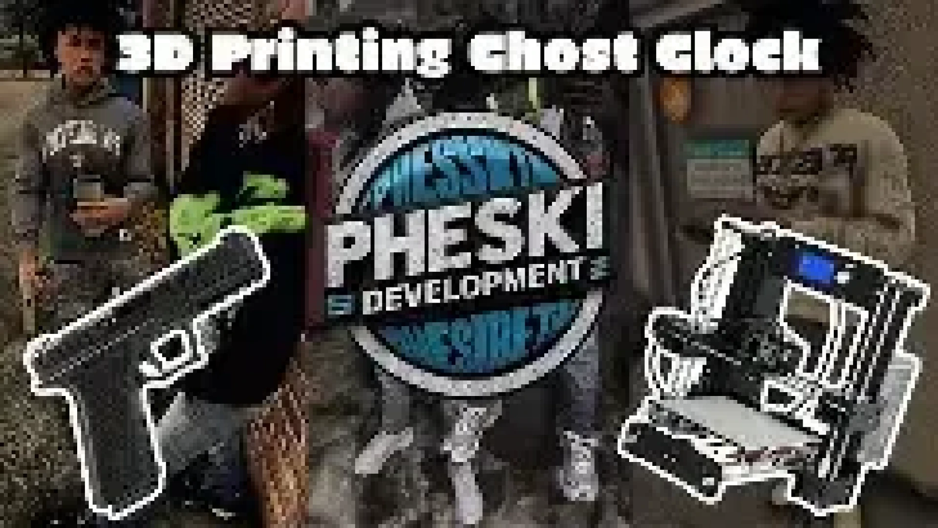 Weapon Printing FiveM script — 3D-printing an illegal firearm