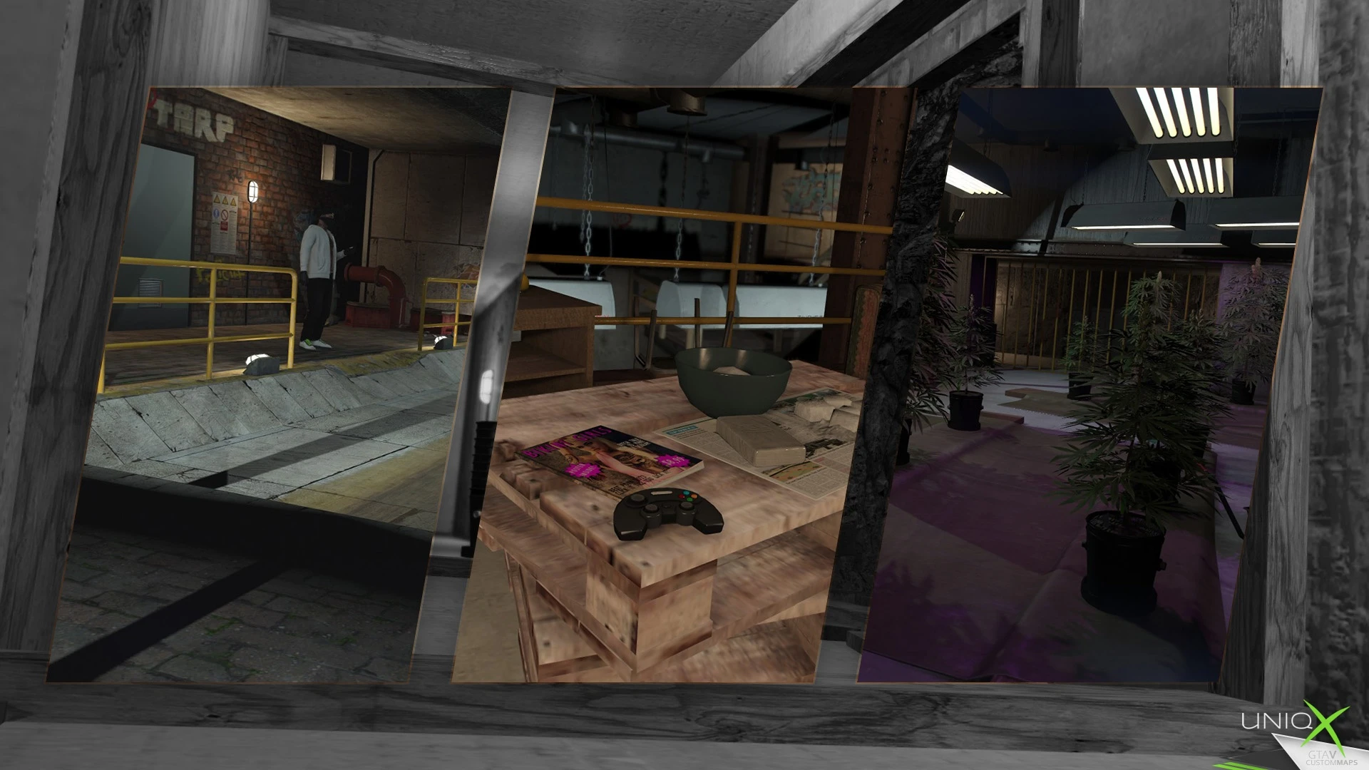 X labs part two containment room with clinical set dressing