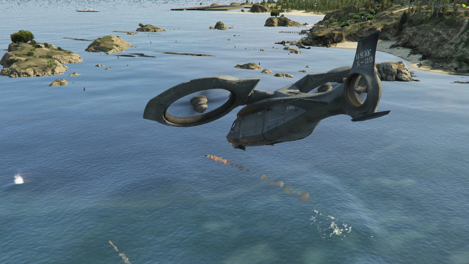 XH-9 Warbird FiveM remotely piloted attack aircraft — view 2