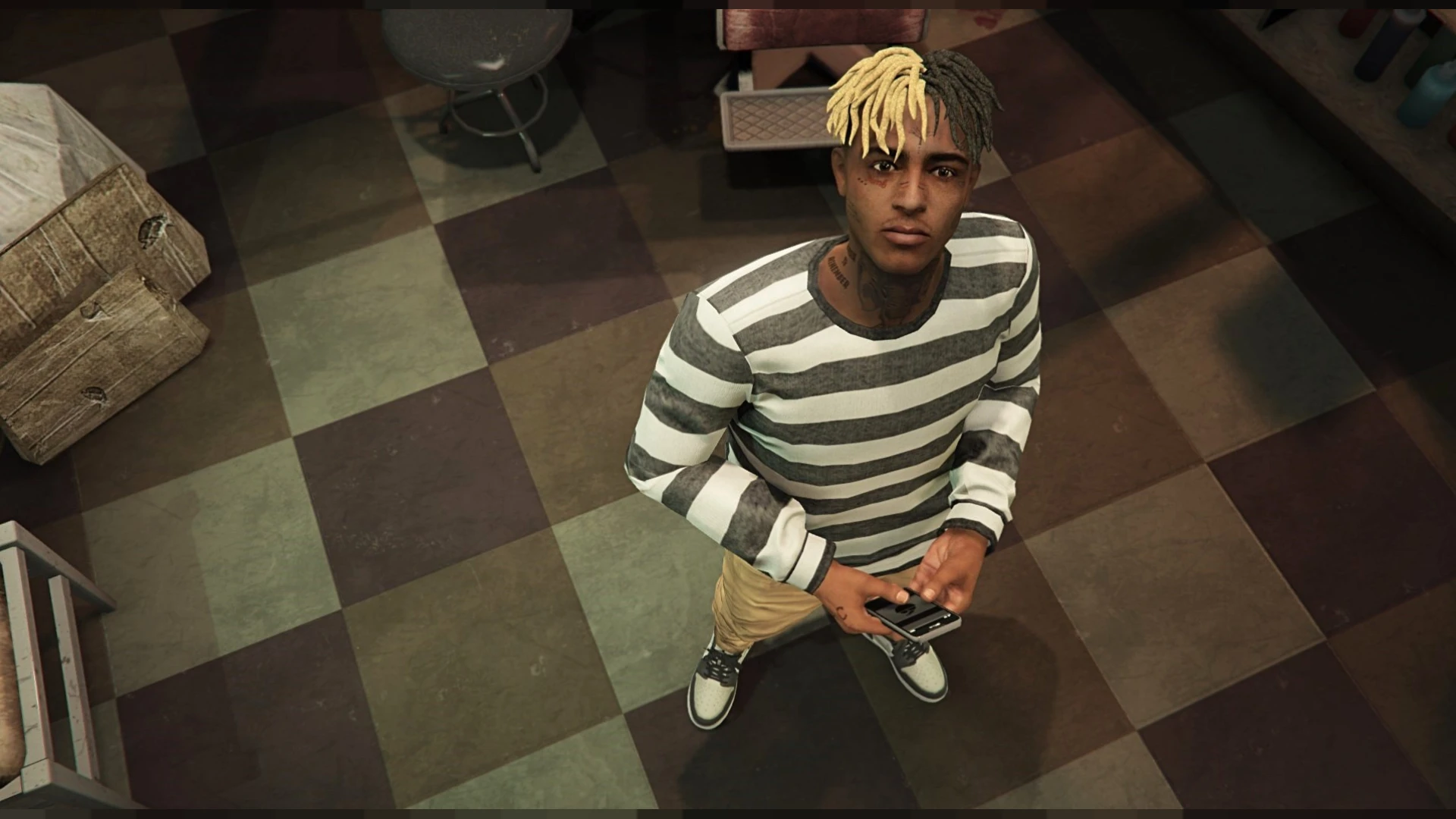 XXXTentacion ped custom character model for FiveM — view 2