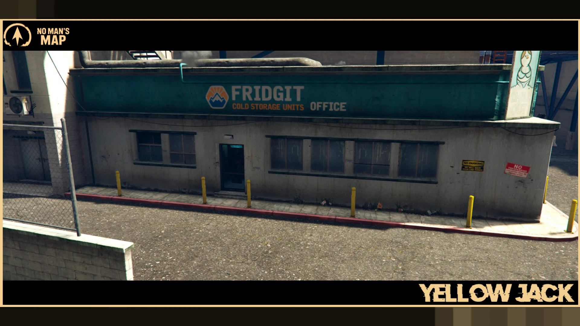Yellow Jack Pub MLO bar interior with counter and seating in FiveM — view 2