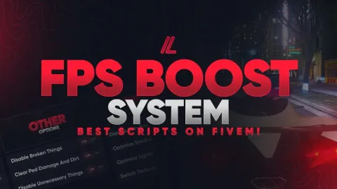 17Mov Fps Booster - admin and utility script for FiveM GTA 5 roleplay