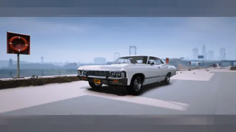 1967 Chevrolet Impala Sport Sedan classic car for FiveM in profile