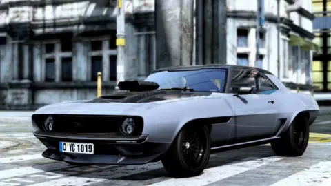 1969 Chevrolet Camaro - real-brand car for FiveM GTA 5 roleplay