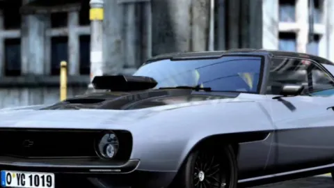 1969 Chevrolet Camaro front view - FiveM real-brand car