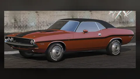 1970 Dodge Challenger RT - real-brand car for FiveM GTA 5 roleplay