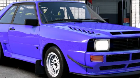 1983 Audi Sport Quattrodebadged front view - FiveM real-brand car