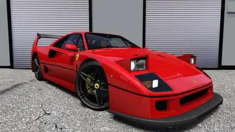 1987 Ferrari F40 - real-brand car for FiveM GTA 5 roleplay
