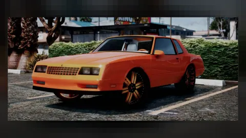1988 Chevrolet Monte Carlo SS - real-brand car for FiveM GTA 5 roleplay