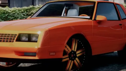 1988 Chevrolet Monte Carlo SS front view - FiveM real-brand car