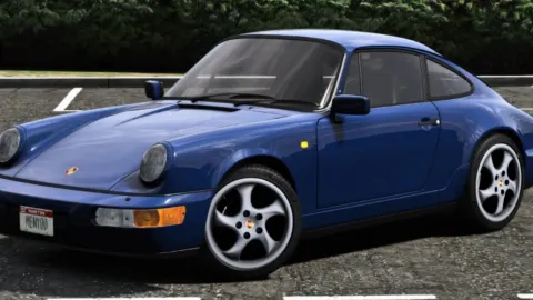 1989 Porsche Carrera 4S 10 Tuning Spoiler Animation - real-brand car for FiveM GTA 5 roleplay