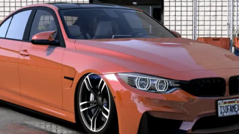 2016 20bmw 20m3f80debadged front view - FiveM civilian car