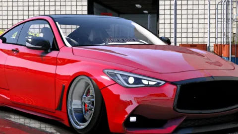 2018 20static 20Infiniti 20Q60debadged front view - FiveM civilian car