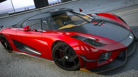 2018 Koenigsegg Regera Ghost Package - unmarked police car for FiveM GTA 5 roleplay