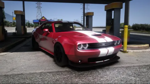 2020 Dodge Challenger Krotov 392 Scat Widebody - tuned car for FiveM GTA 5 roleplay