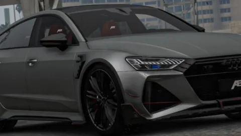 2021 ABT RS7 R Sportback C8 front view - FiveM civilian car