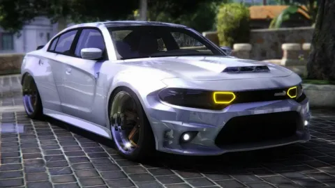 2021 Dodge Charger Scat Pack Shirokai Widebody - tuned car for FiveM GTA 5 roleplay