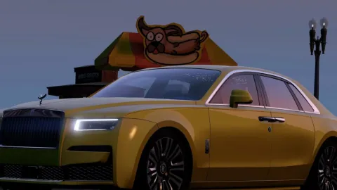 2021 Rolls Royce Ghost - unmarked police car for FiveM GTA 5 roleplay