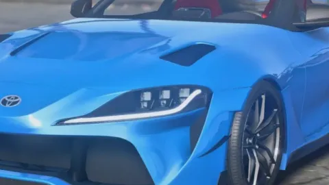 2021 Toyota Supra A90 Avante Designs Widebody front view - FiveM tuned car