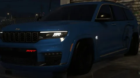 2022 Custom Trackhawk - civilian car for FiveM GTA 5 roleplay