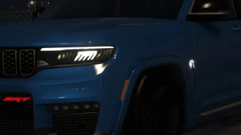 2022 Custom Trackhawk front view - FiveM civilian car