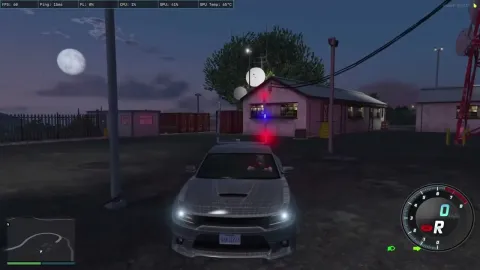 2022 Dodge Charger FiveM vehicle shown in-game