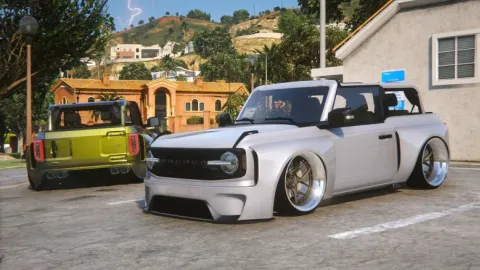 2022 Ford Bronco Widebody - tuned car for FiveM GTA 5 roleplay