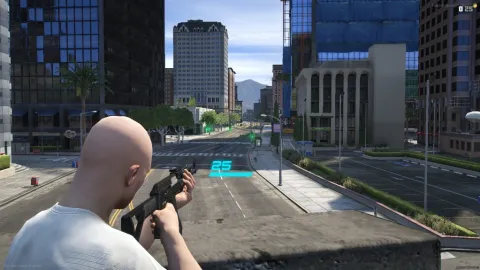 3D Weapon UI FiveM weapon ui — 3D weapon model and ammo counter on screen