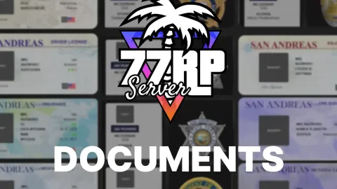 77RP Documents in-game UI - FiveM admin and utility script