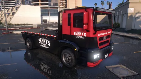 Mtl Dune Flat Bed Recovery Truck preview 2