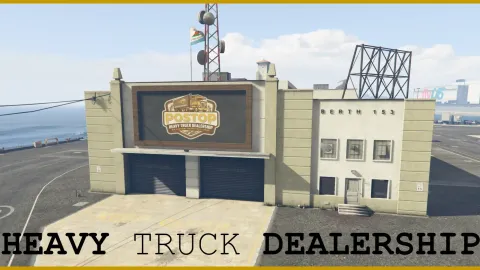 Adis Heavy Truck DealerShip MLO - dealership and showroom MLO for FiveM GTA 5 roleplay