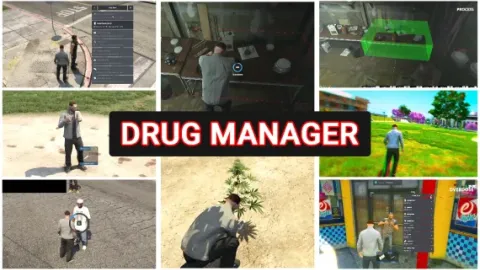 Ak47 Drug Manager V2 - drugs script for FiveM GTA 5 roleplay