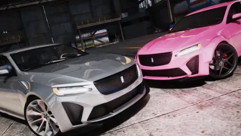 Albany Nightclaw GT front view - FiveM lore-friendly car