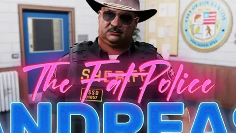 Andreas The Fat Police preview - FiveM prop pack
