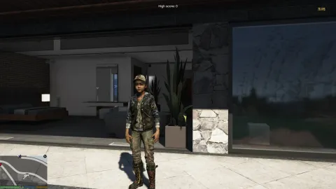Post-apocalyptic kid ped weathered child survivor for FiveM