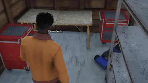 Apollo Weed in-game UI - FiveM drugs script
