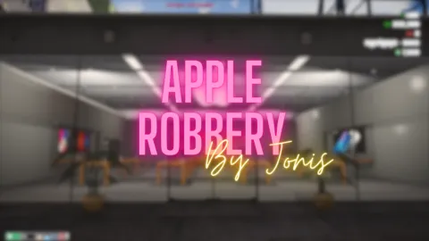 Apple Store Robbery heist underway inside a FiveM smartphone shop