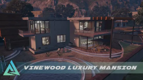 Aquiver Luxury Vinewood Mansion MLO - housing and mansion MLO for FiveM GTA 5 roleplay