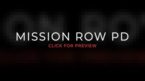 Artex Mission Row PD MRPD MLO interior view - FiveM police and sheriff MLO