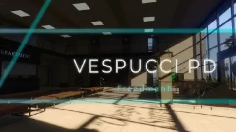 Artex Vespucci Police Department MLO interior view - FiveM police and sheriff MLO
