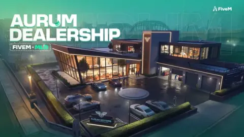 AshRigs Dealership MLO - dealership and showroom MLO for FiveM GTA 5 roleplay