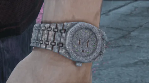 Audemars piguet watch on the wrist of a FiveM MP Male character — view 2