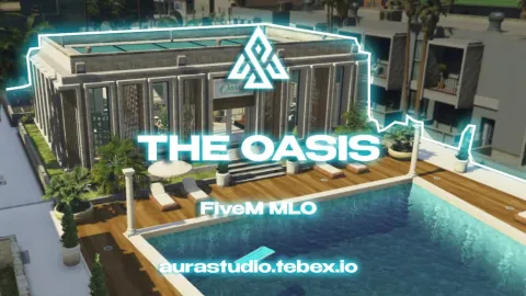 Aura Studio The Oasis Spa MLO - restaurant and business MLO for FiveM GTA 5 roleplay