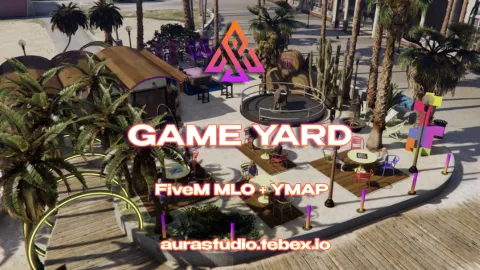 AuraStudio Game Yard MLO - city and public MLO for FiveM GTA 5 roleplay