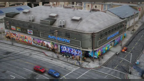 Car dealership MLO exotic showroom for FiveM
